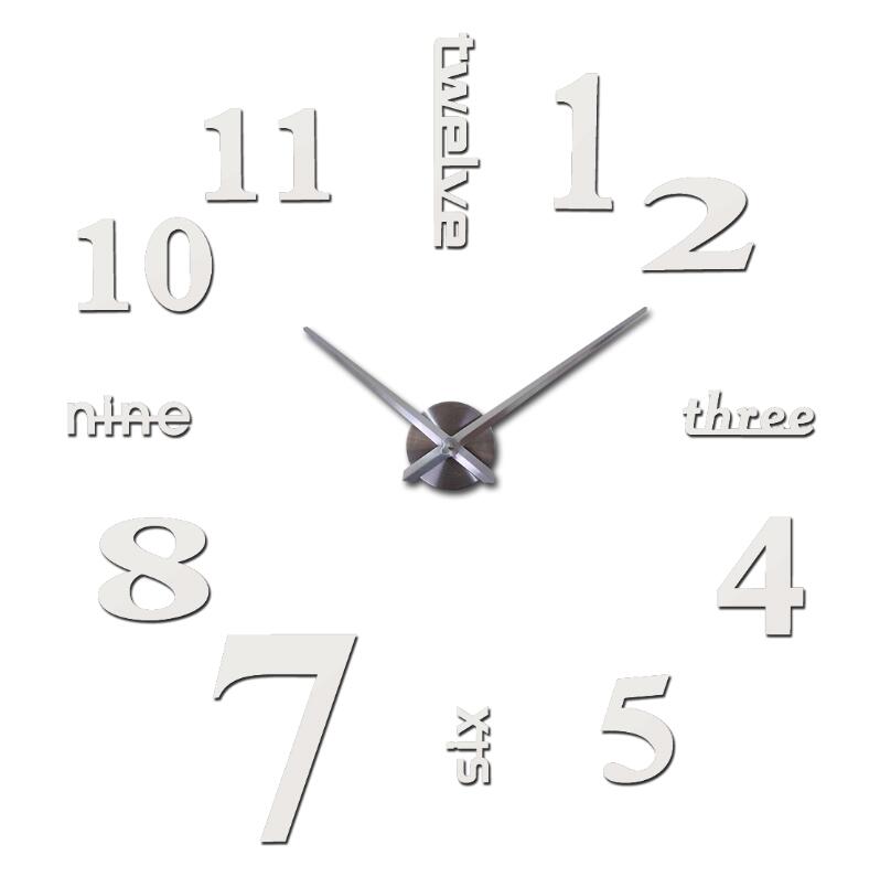 Quartz 3D wall clocks