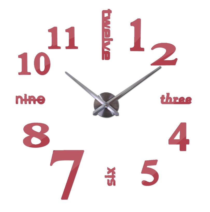 Quartz 3D wall clocks