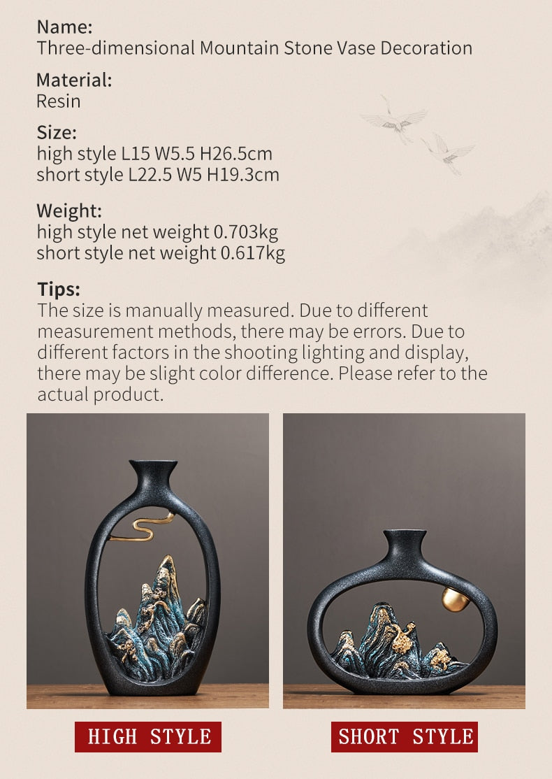 Japanese style Feng Shui wealth vase