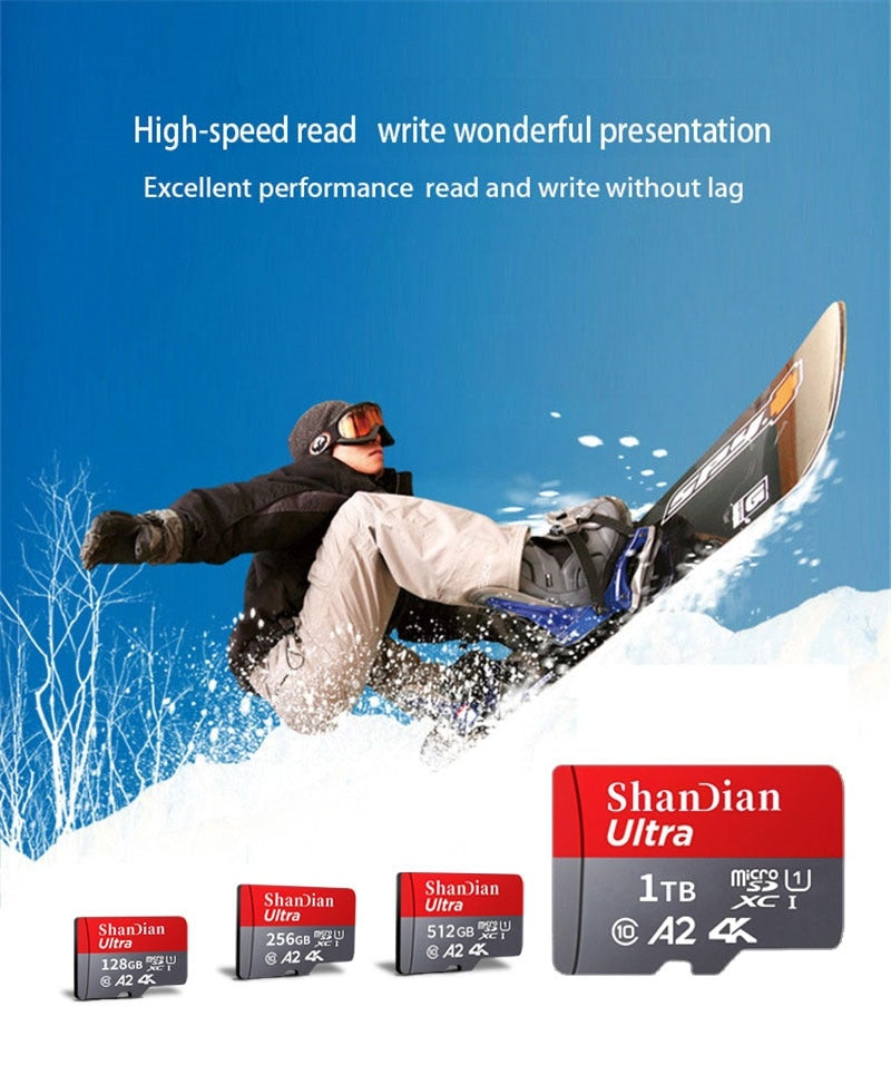 High Speed Micro Memory Card/Smart SD for Phone/Camera/PC/Laptop