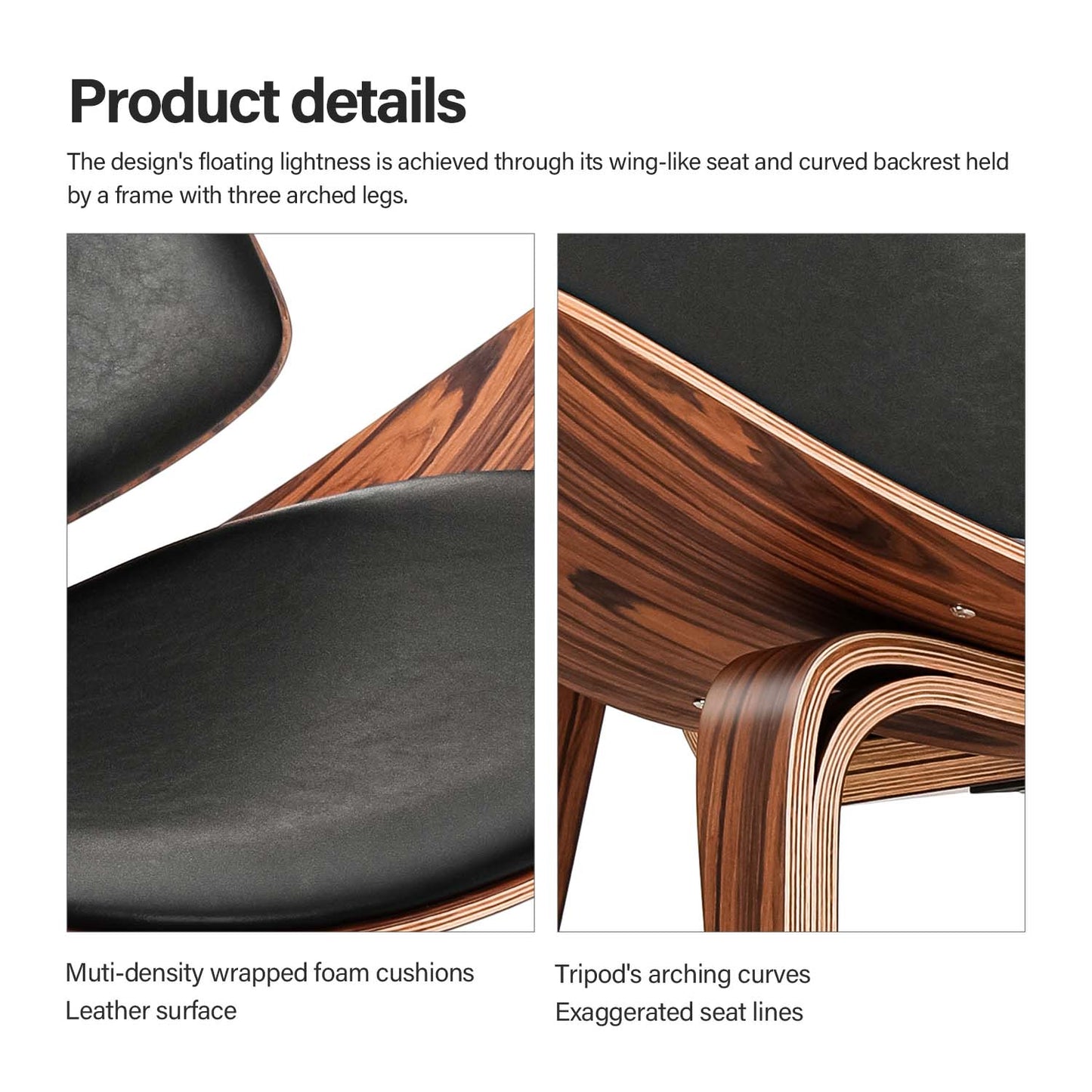 Replica Palisander Lounge Chair