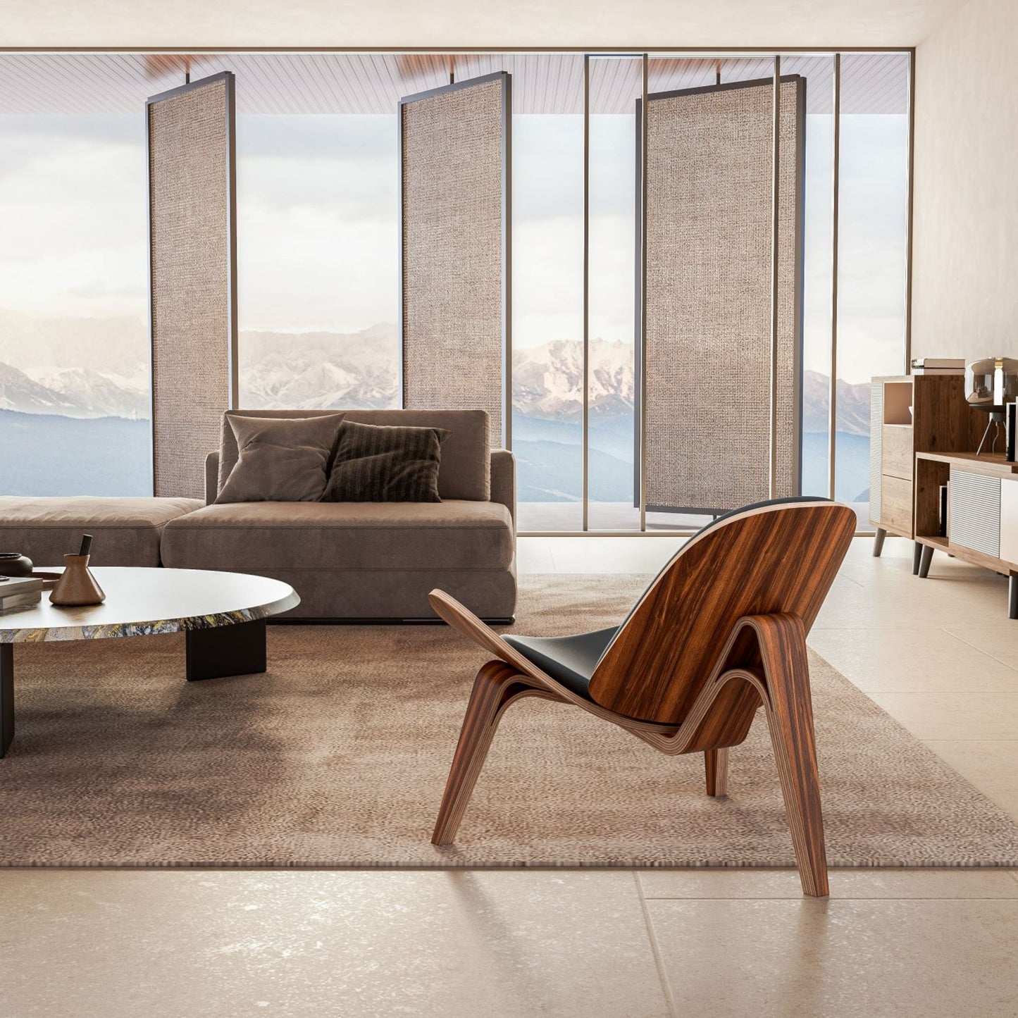 Replica Palisander Lounge Chair