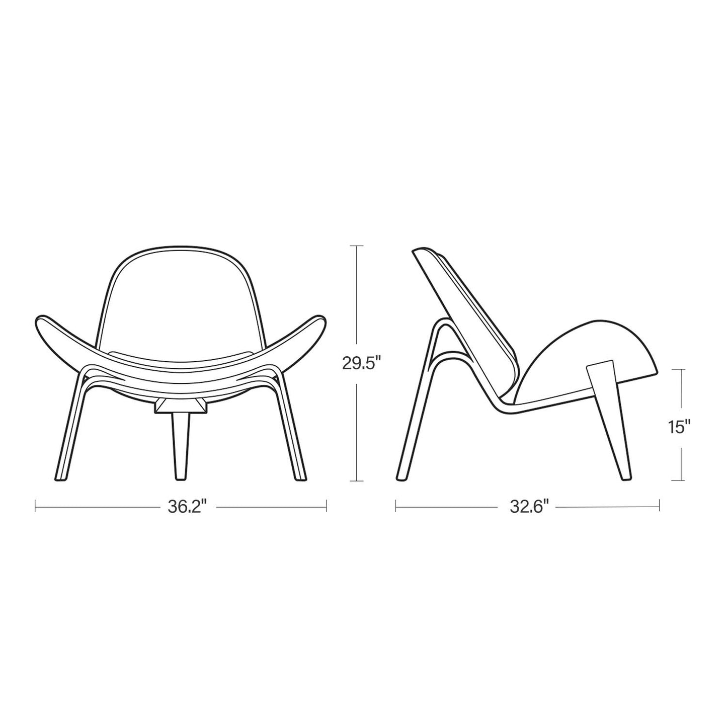 Replica Palisander Lounge Chair