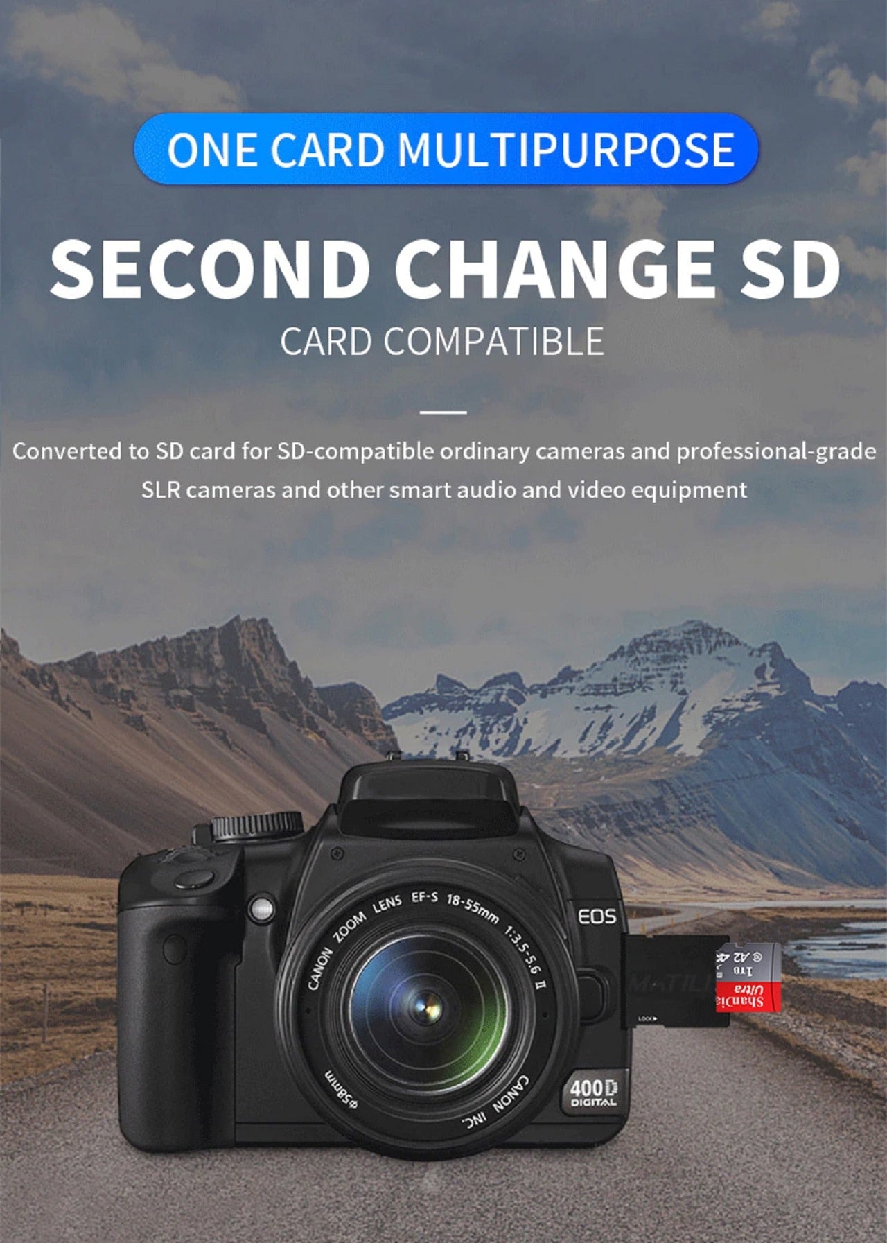 High Speed Micro Memory Card/Smart SD for Phone/Camera/PC/Laptop