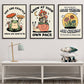 Unframed Canvas Paintings, Wall Art, Frogs