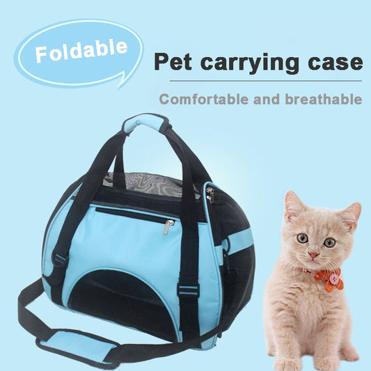 Foldable Pet Carrier Bag Backpack