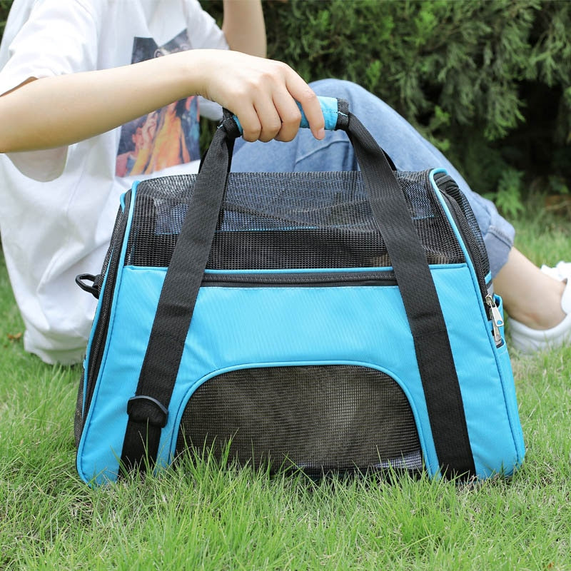 Foldable Pet Carrier Bag Backpack