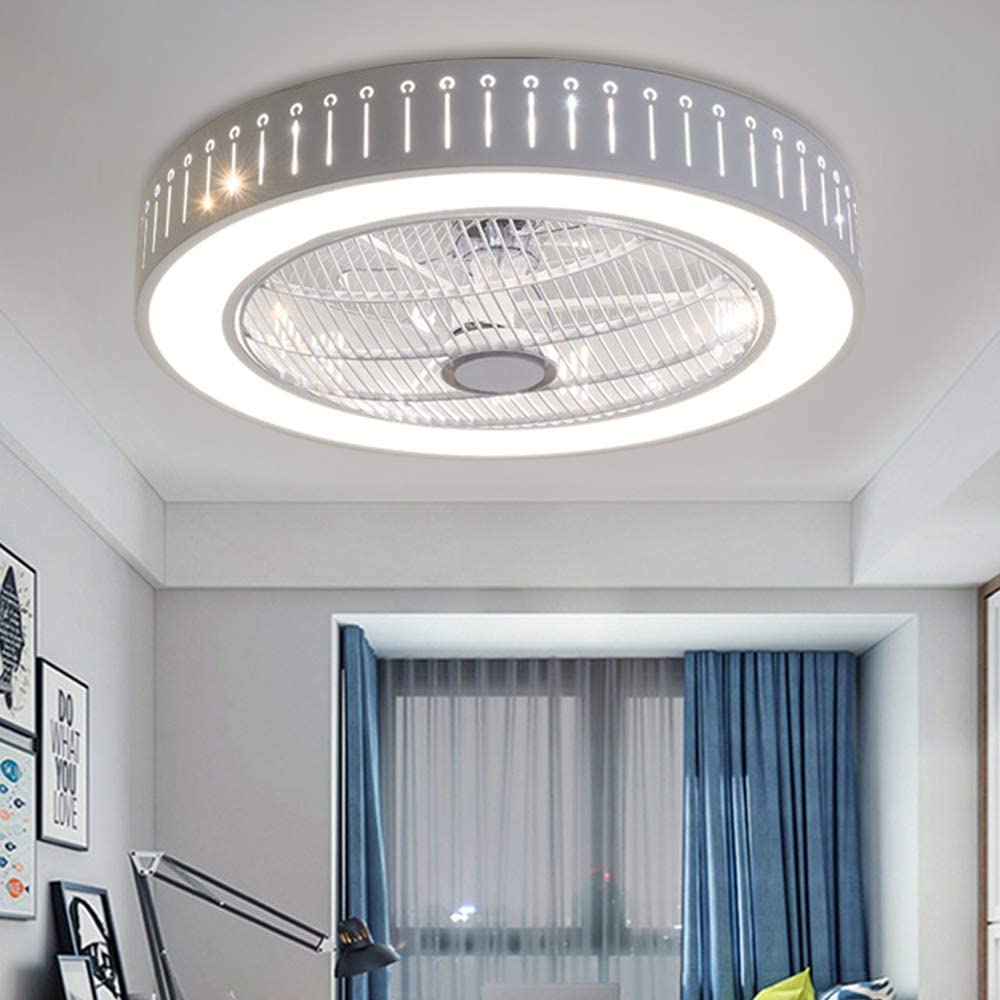 Round LED Ceiling "Fandelier"