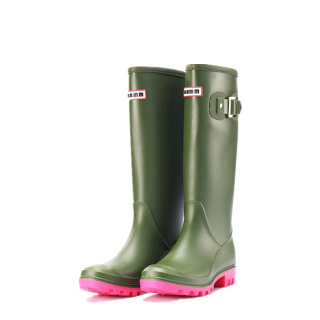 Woman/Men's Rain Boots, Rubber