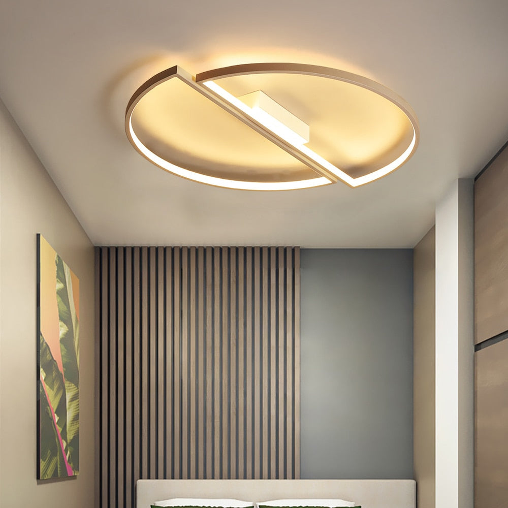 Modern Room, Ceiling Light,  Half Round Chandelier.