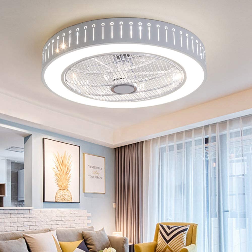 Round LED Ceiling "Fandelier"