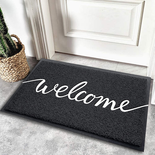 Welcome Print Floor Mat