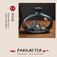 Japanese style Feng Shui wealth vase