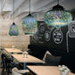 Modern 3D Stained Glass LED Light
