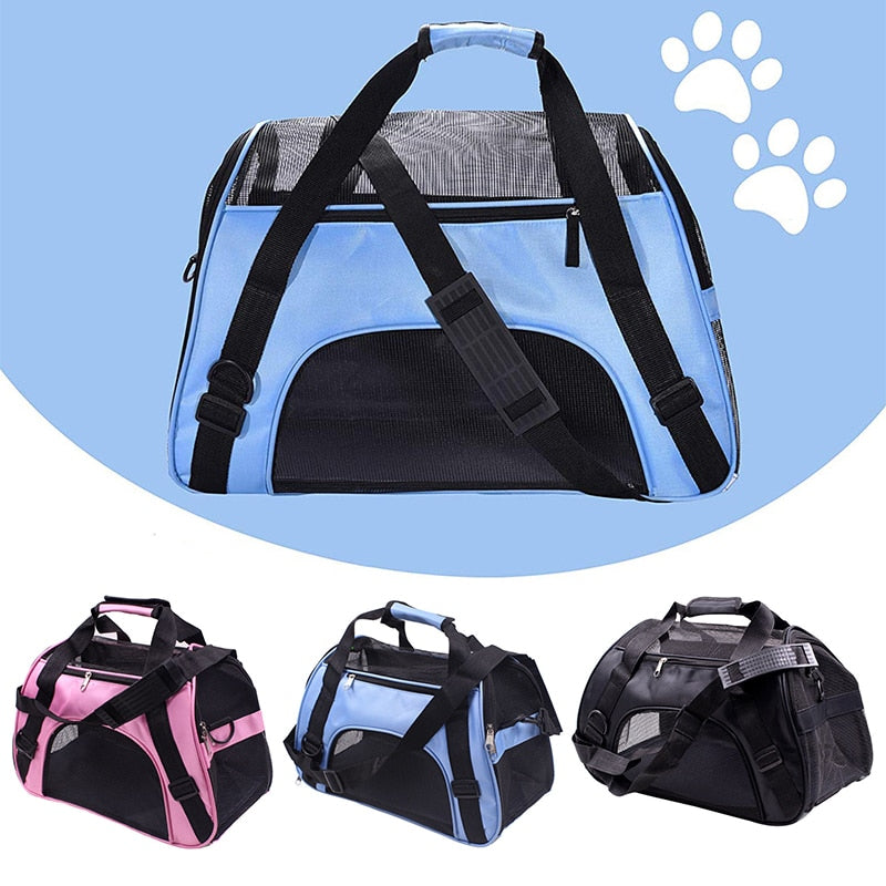 Foldable Pet Carrier Bag Backpack