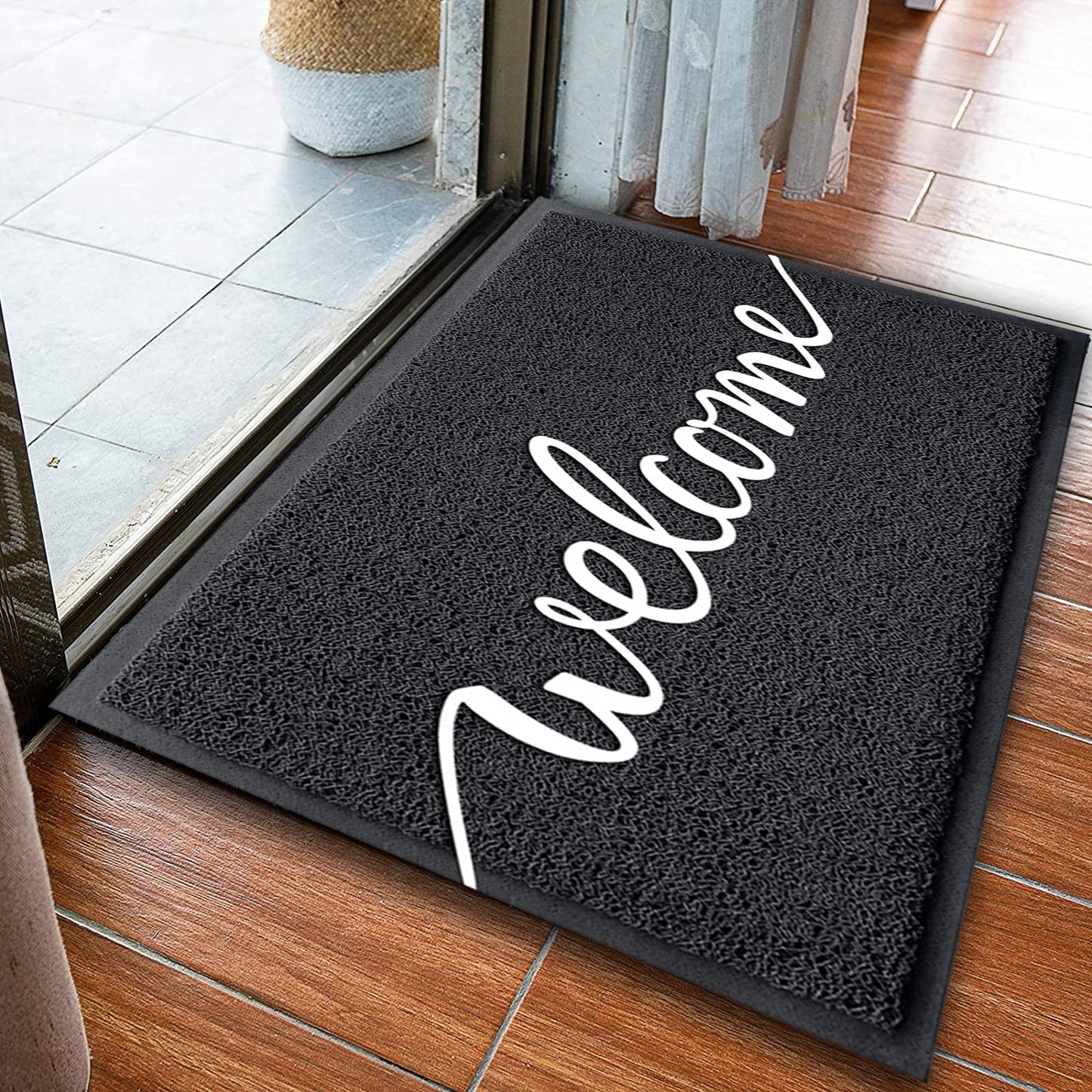 Welcome Print Floor Mat