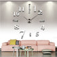 Quartz 3D wall clocks