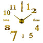 Quartz 3D wall clocks