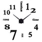 Quartz 3D wall clocks