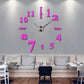 Quartz 3D wall clocks