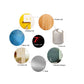 Quartz 3D wall clocks