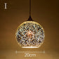 Modern 3D Stained Glass LED Light
