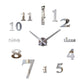 Quartz 3D wall clocks