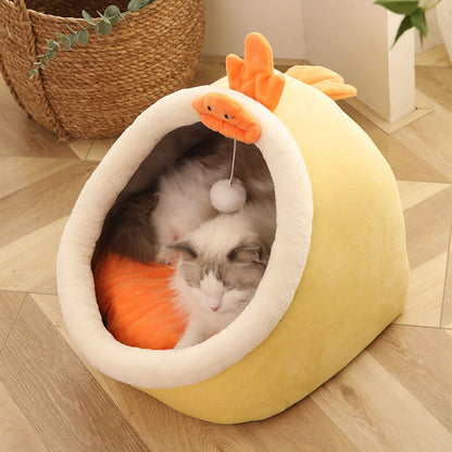 Cozy Kitten Lounger/Pet Bed