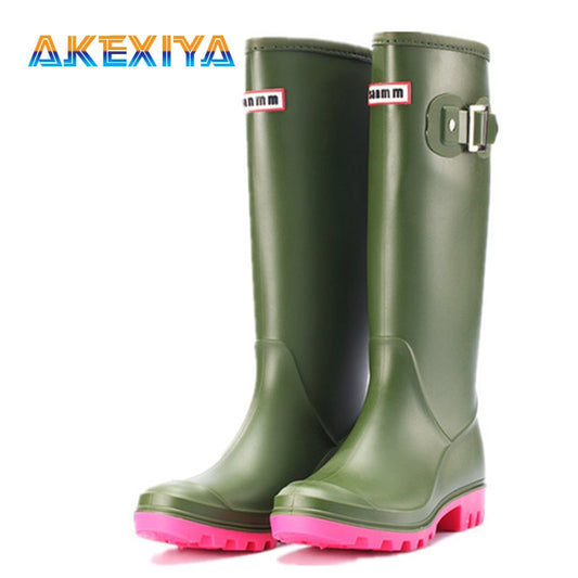 Woman/Men's Rain Boots, Rubber