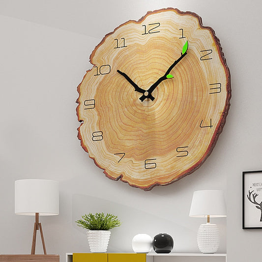 12 Inch Vintage Wooden Clock