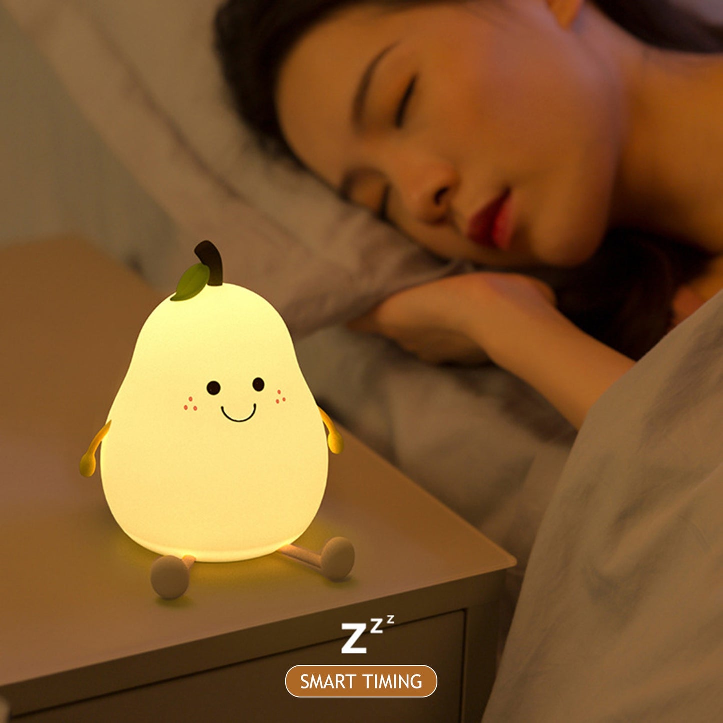 Pear Fruit Night Light , Table Lamp