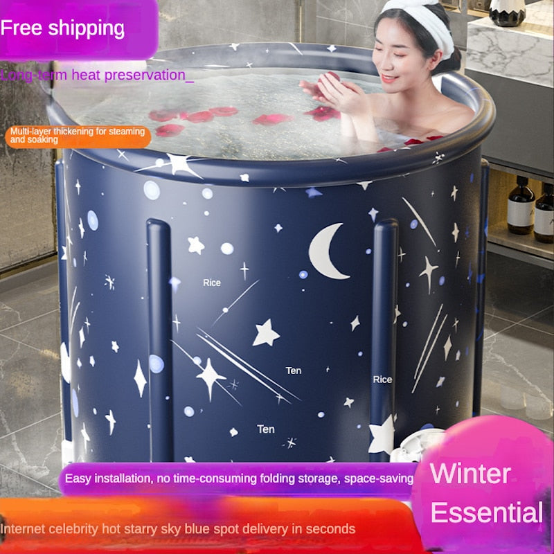 Large , Portable, bath bucket, Steam Spa