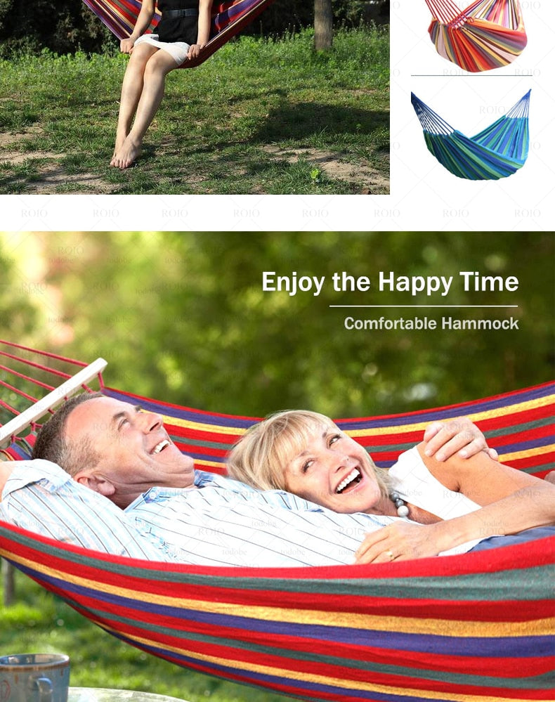 Outdoor Hammock with Storage Bag