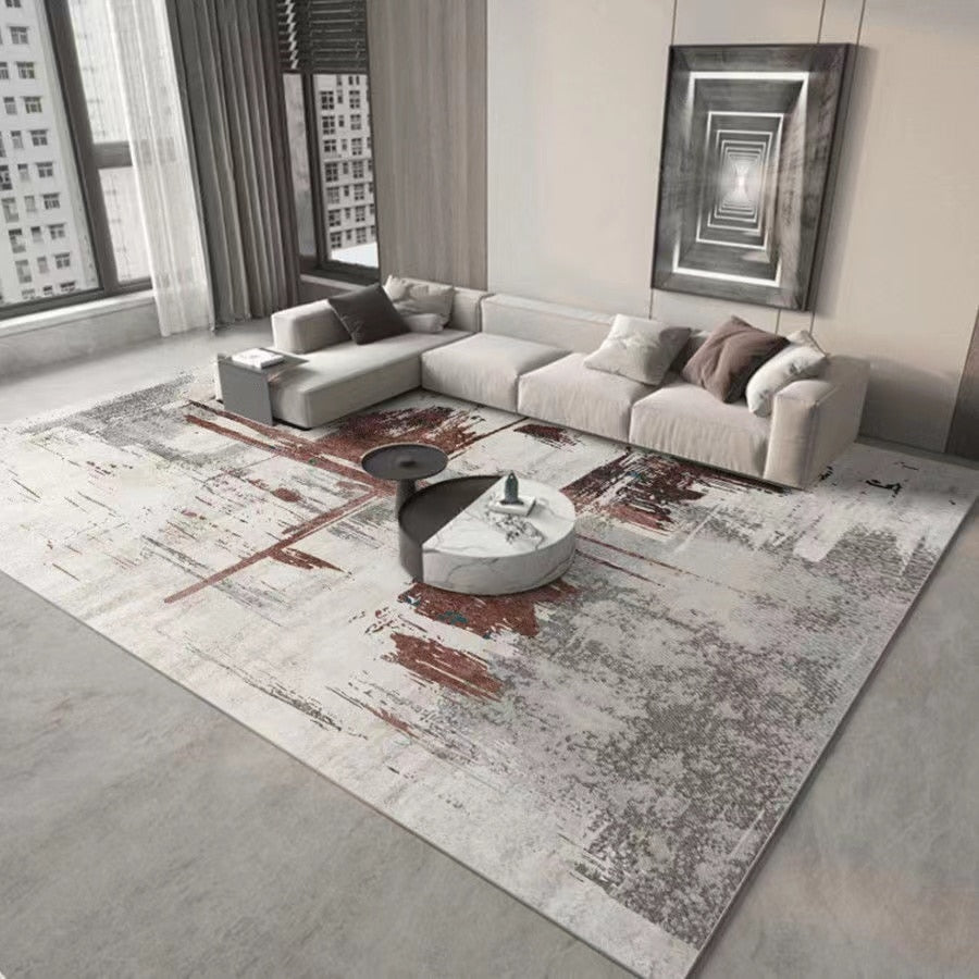 Large Area Rug Modern Abstract