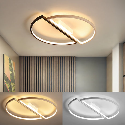 Modern Room, Ceiling Light,  Half Round Chandelier.