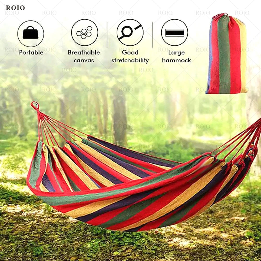 Outdoor Hammock with Storage Bag