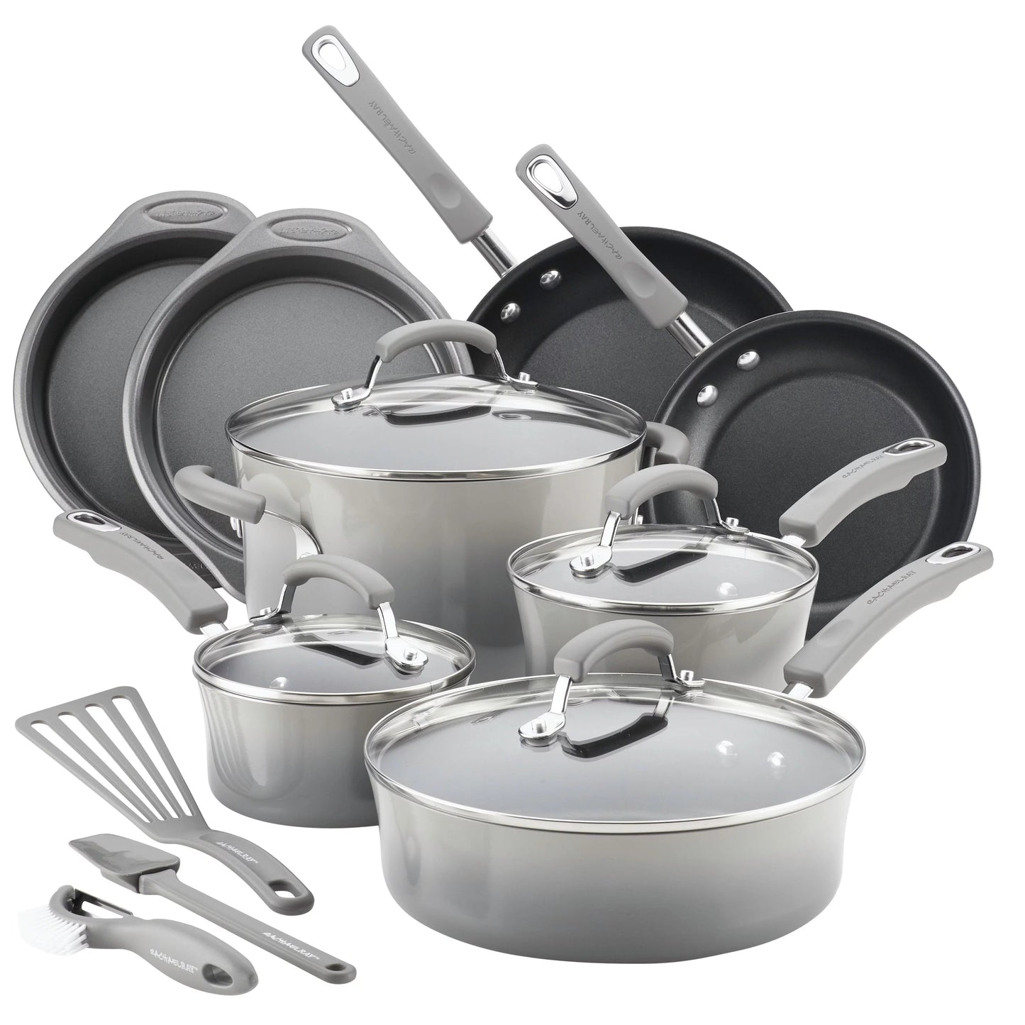 Rachael Ray 15PCS Nonstick Pots