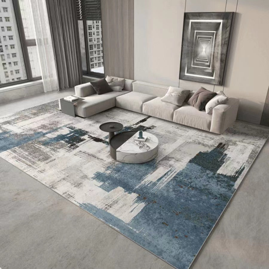 Large Area Rug Modern Abstract