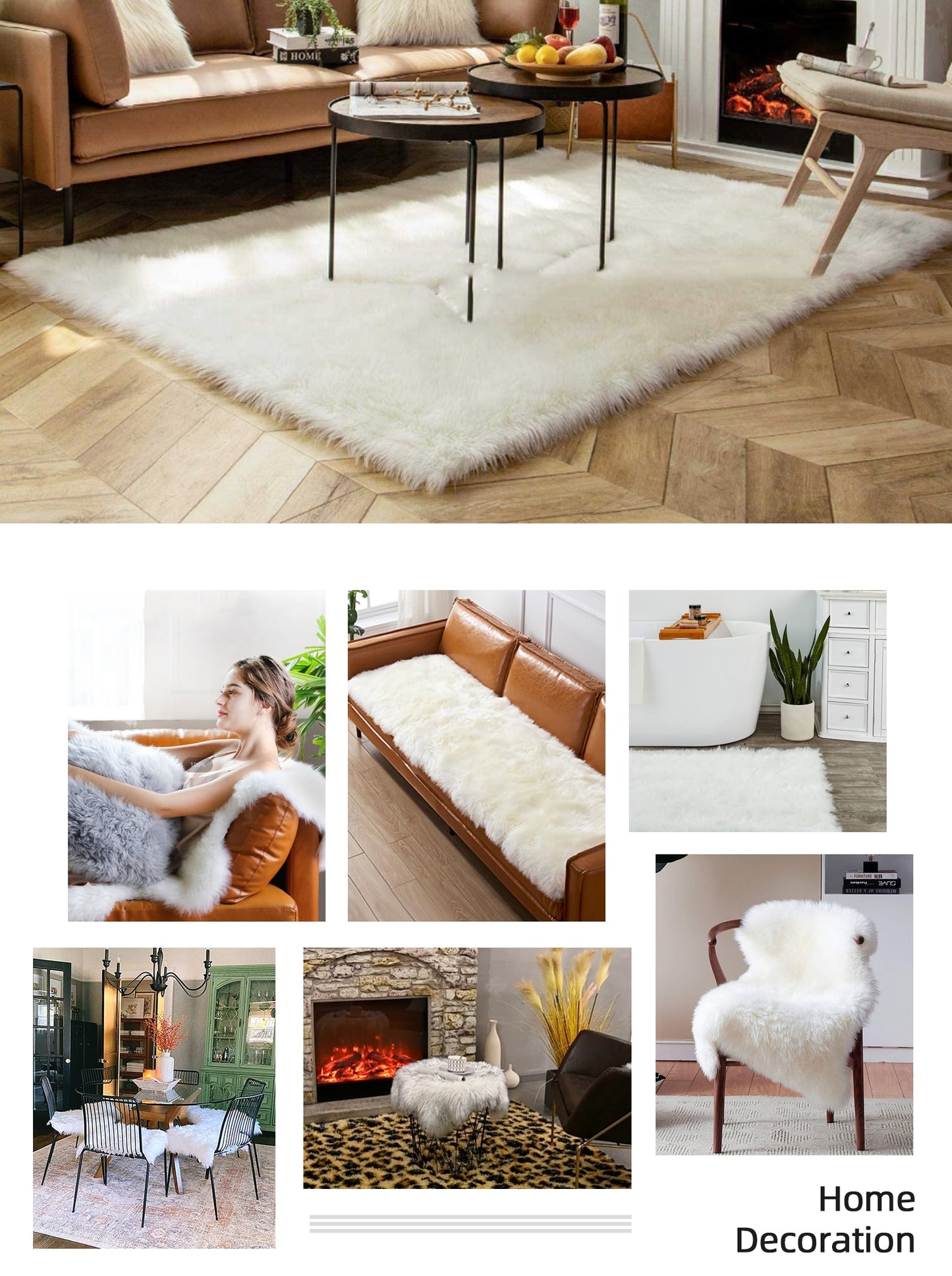 Faux Fur Rug