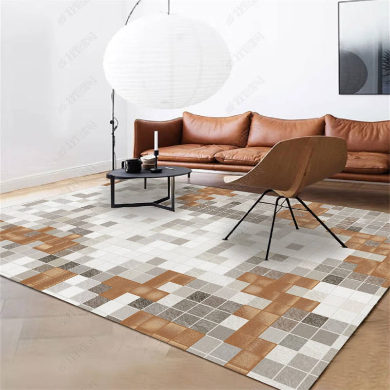 Modern Cowhide Animal Skin Rug