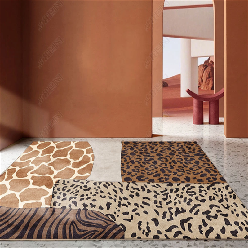 Modern Cowhide Animal Skin Rug