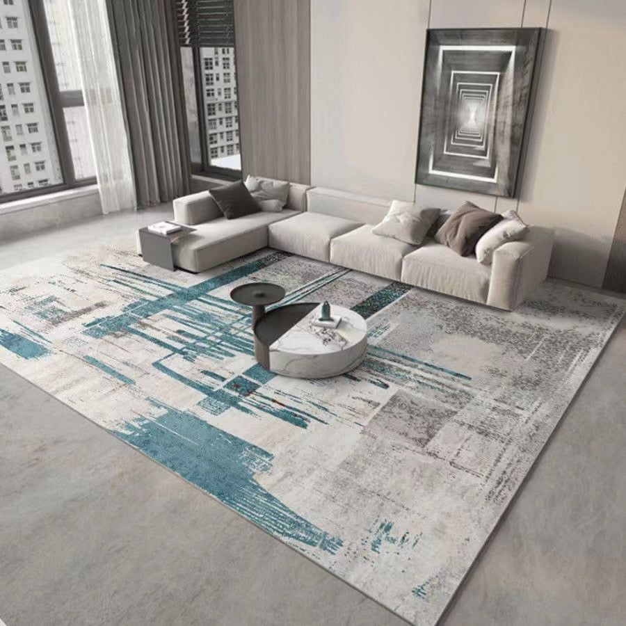 Large Area Rug Modern Abstract