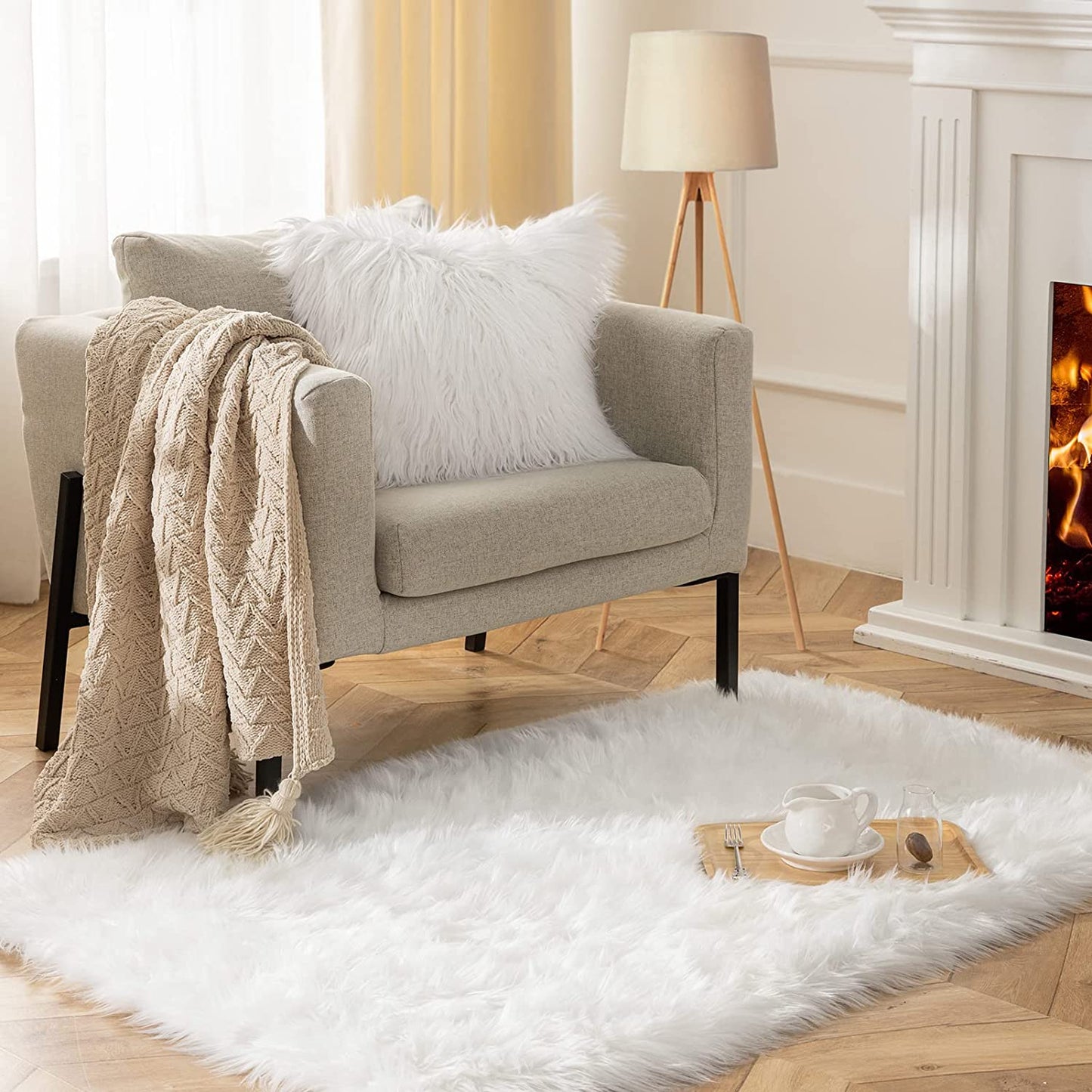 Faux Fur Rug