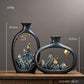 Japanese style Feng Shui wealth vase