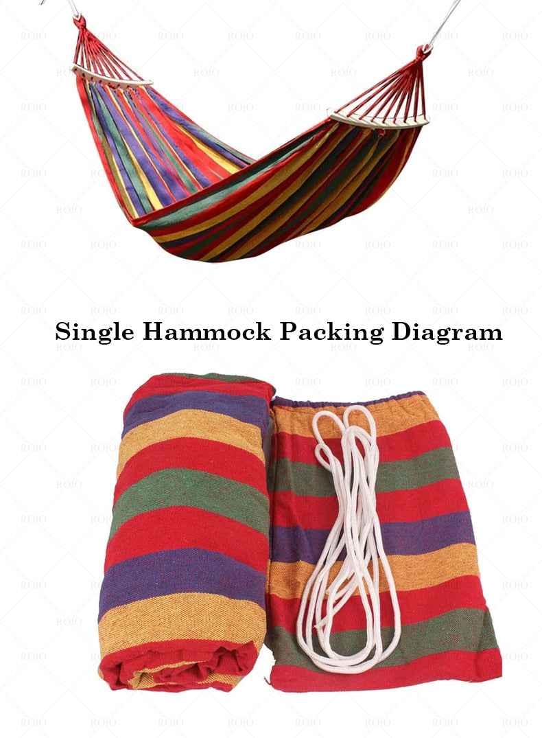 Outdoor Hammock with Storage Bag