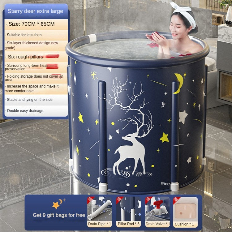 Large , Portable, bath bucket, Steam Spa