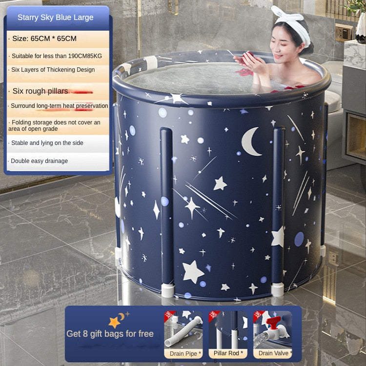 Large , Portable, bath bucket, Steam Spa