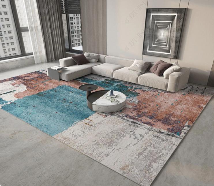 Large Area Rug Modern Abstract