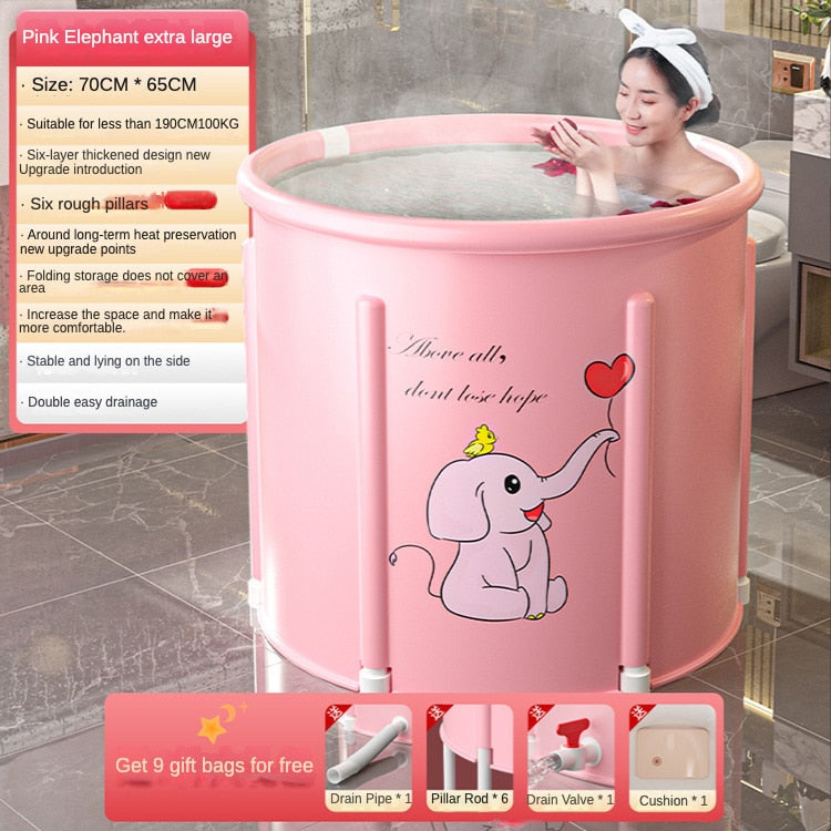 Large , Portable, bath bucket, Steam Spa