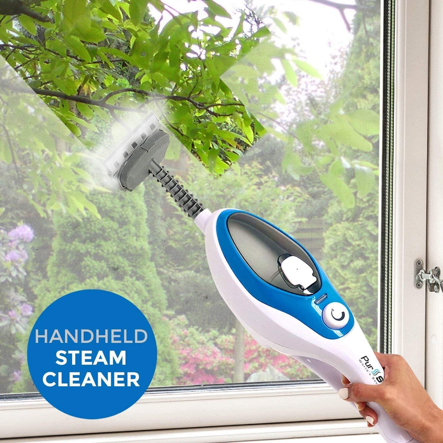 PurSteam Steam Mop Cleaner 10-in-1